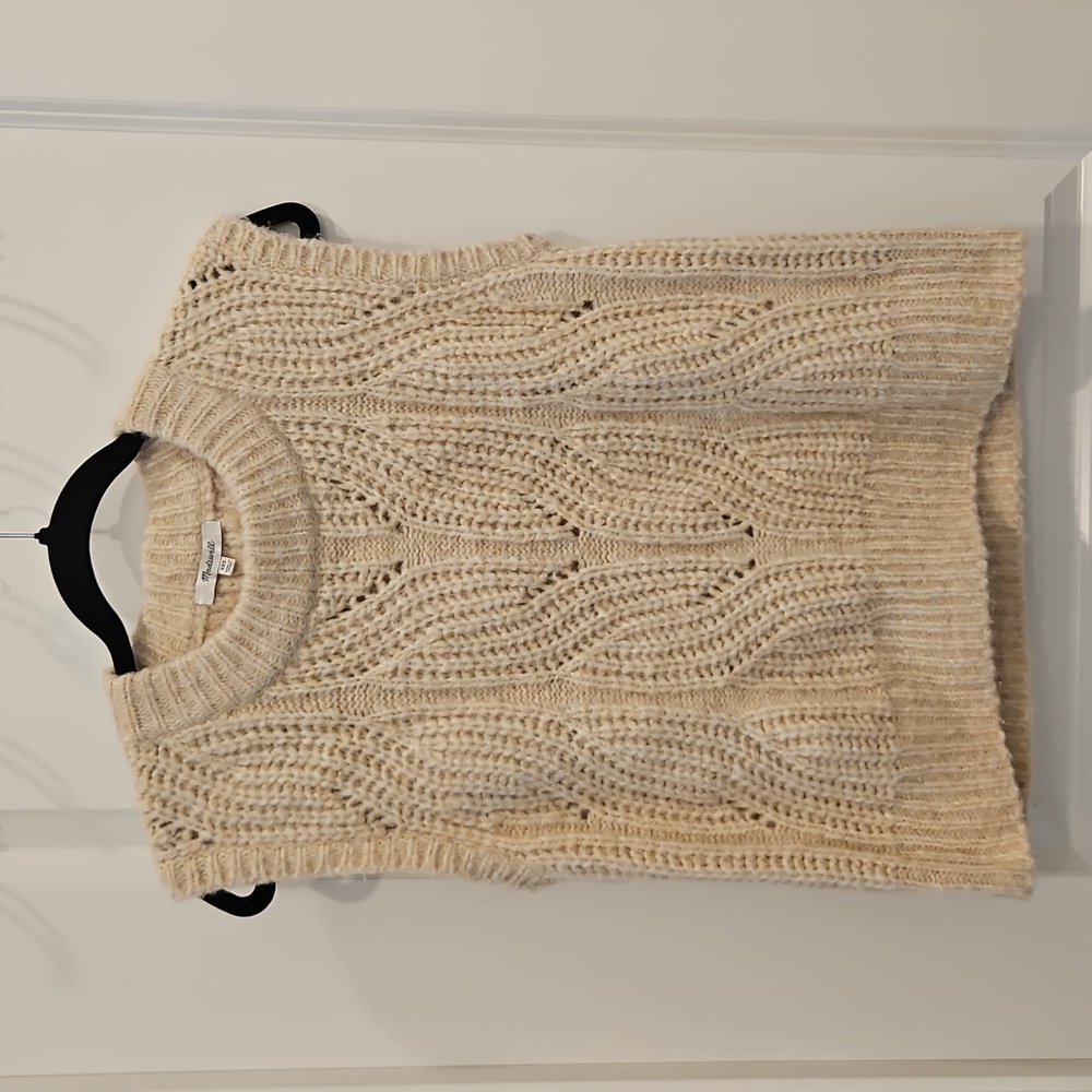 Madewell Wool Blend Sweater Vest Size XXS